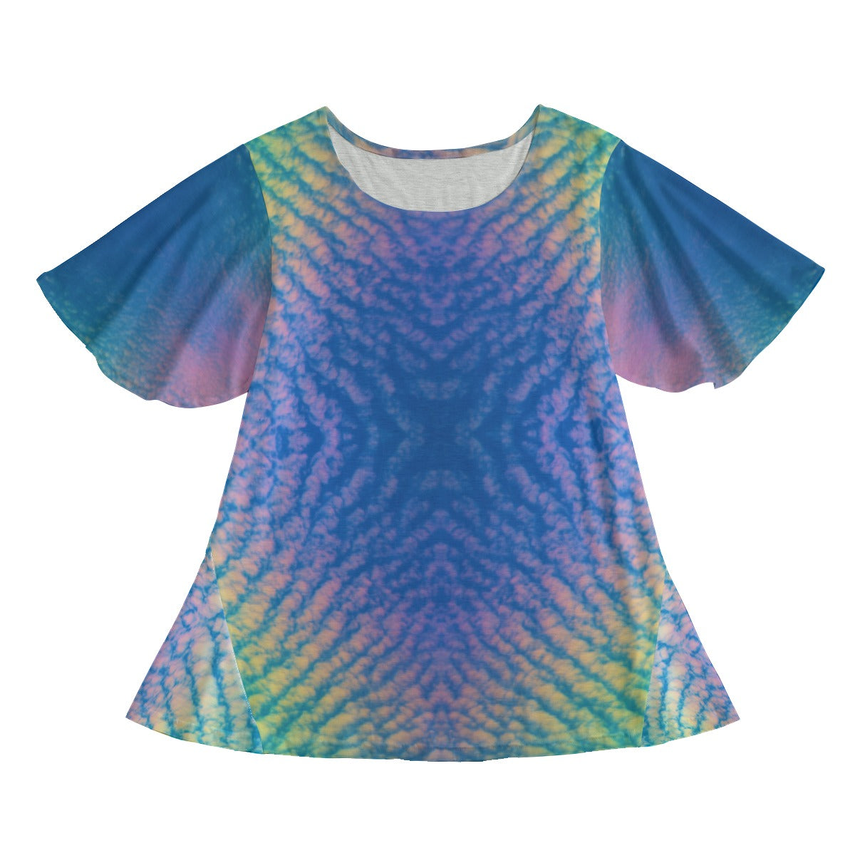 Women's Round Neck T-shirt With Short Sleeve