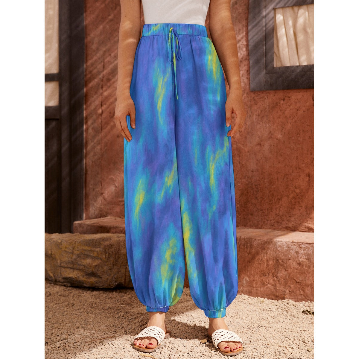 Women's Carrot Pants with Pockets