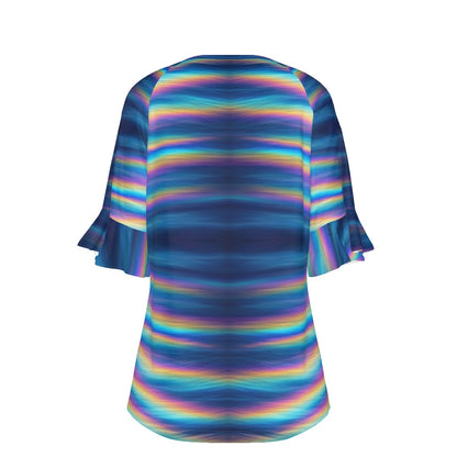 Women's T-shirt With Bell Sleeve