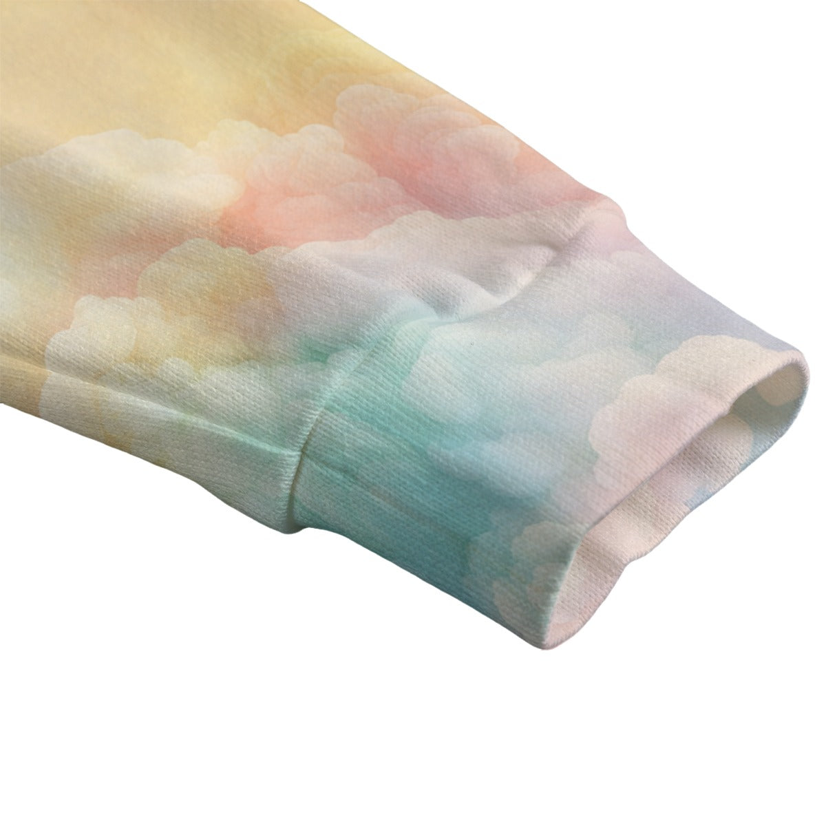 Unisex V-neck Knitted Fleece Cardigan With Button Closure