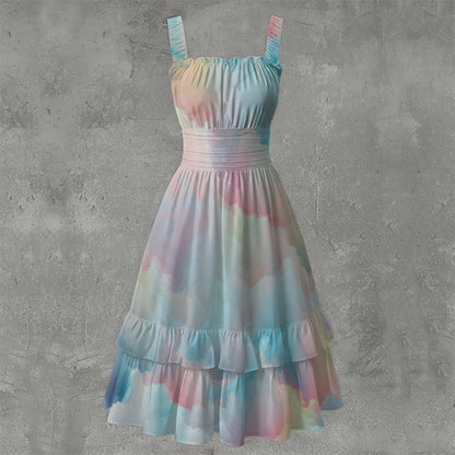 Women‘s Ruffle Hem Dress