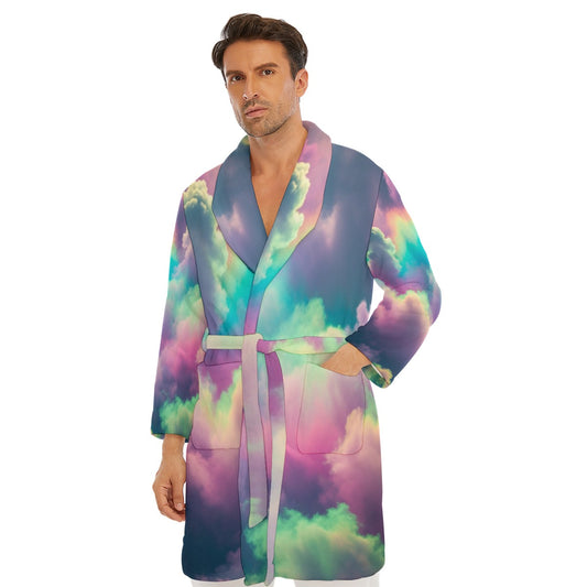 Men's Borg Fleece Robe