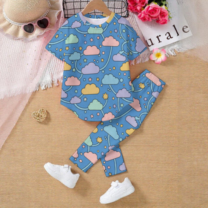 Kids' Casual Top and Pants Set