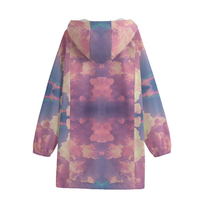 Unisex Windbreaker Long Jacket