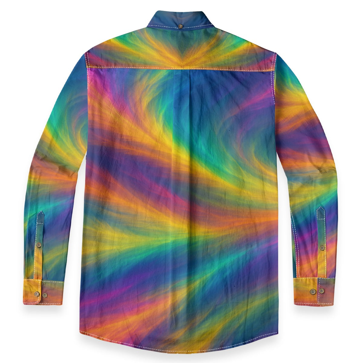 Men's Casual Lapel Long Sleeve Shirt|125GSM Cotton