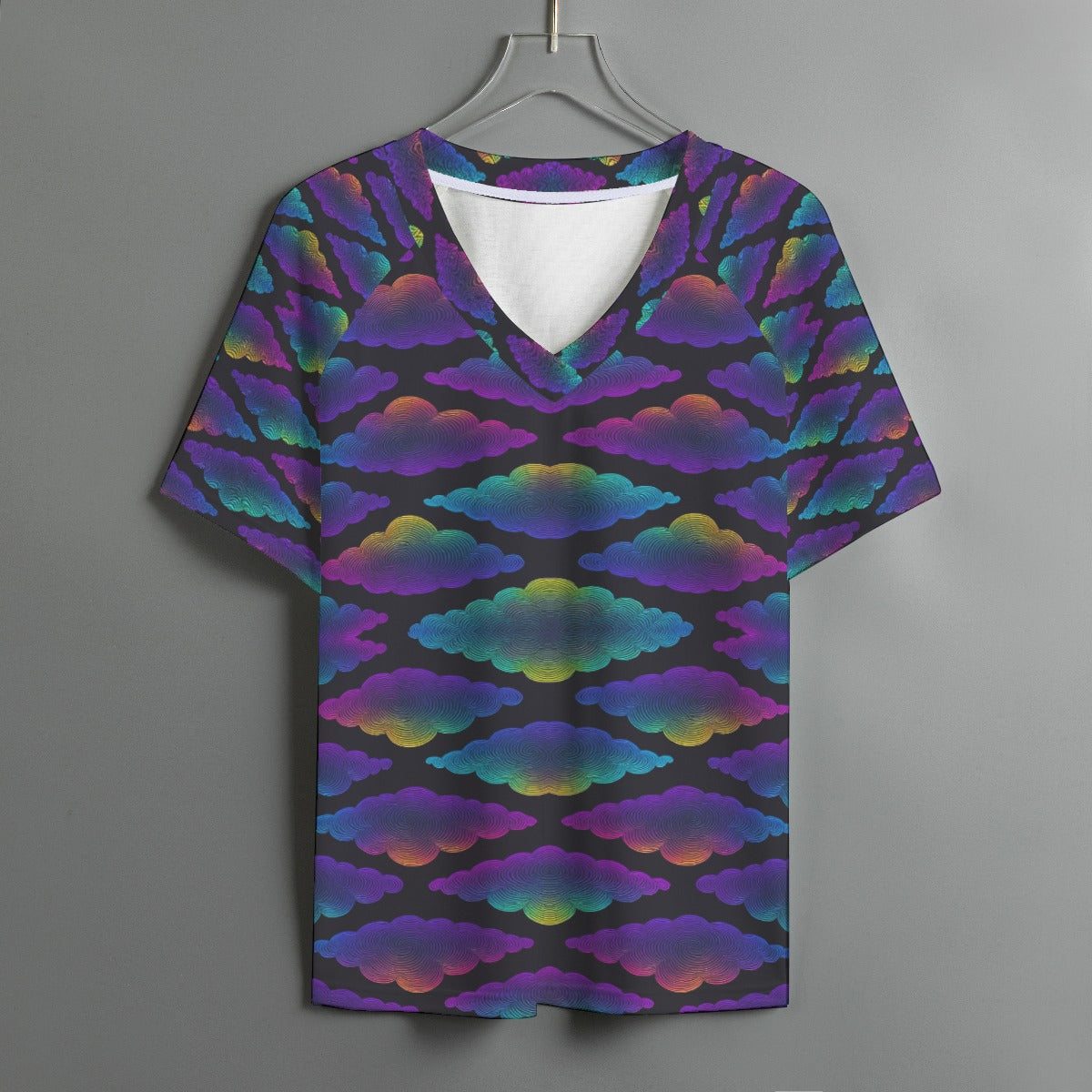 Women's V-neck T-shirt With Short Sleeve