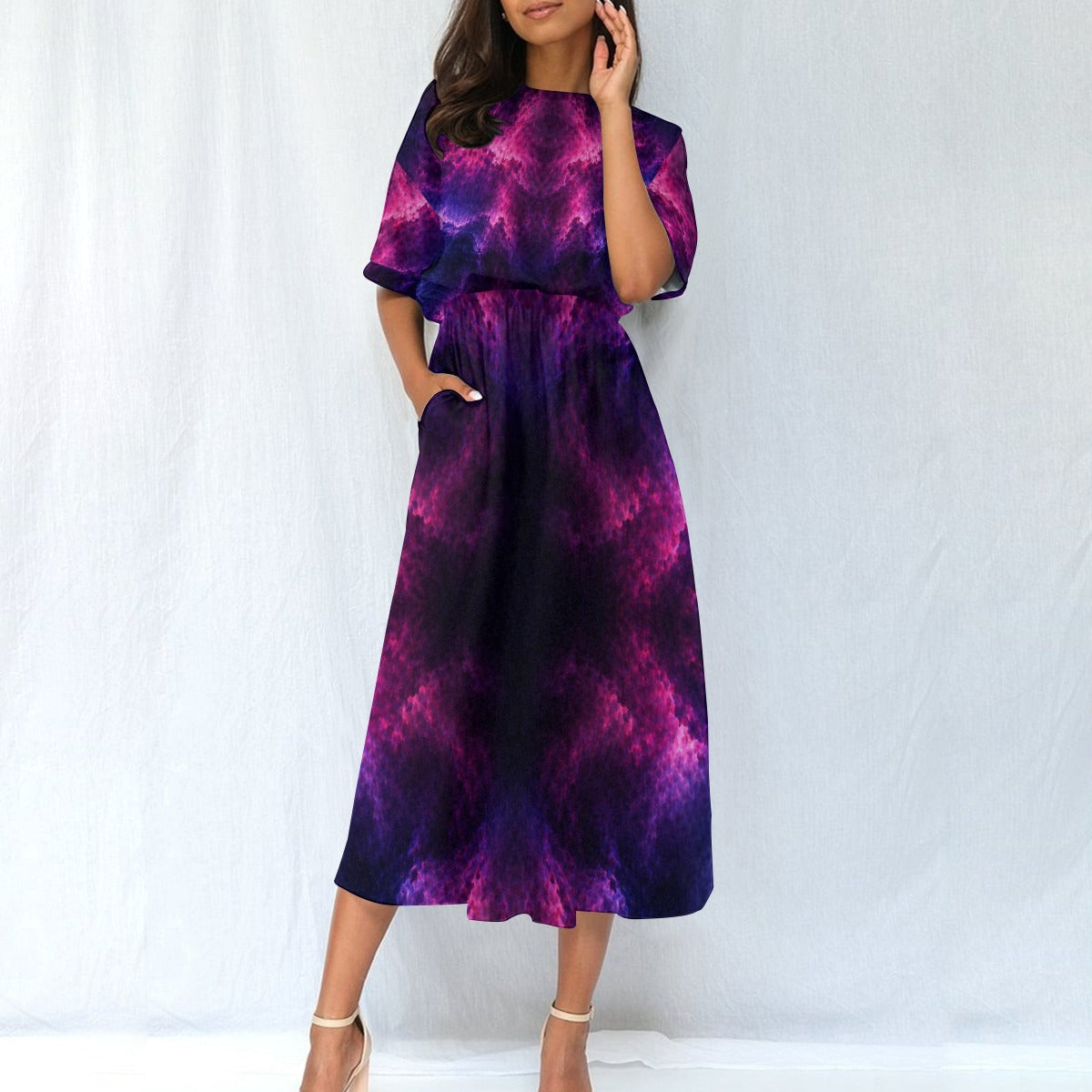 Women's Elastic Waist Dress