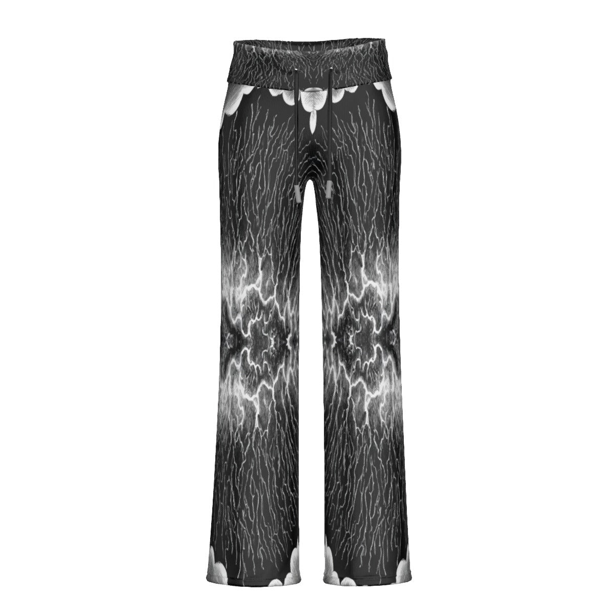 Women's High-waisted Straight-leg Trousers