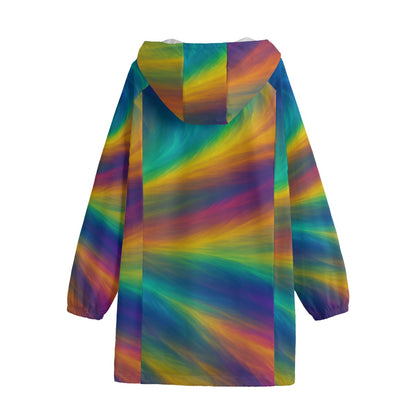 Unisex Windbreaker Long Jacket