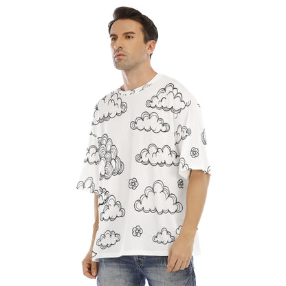 Men's Drop Shoulder T-shirt With Short Sleeve