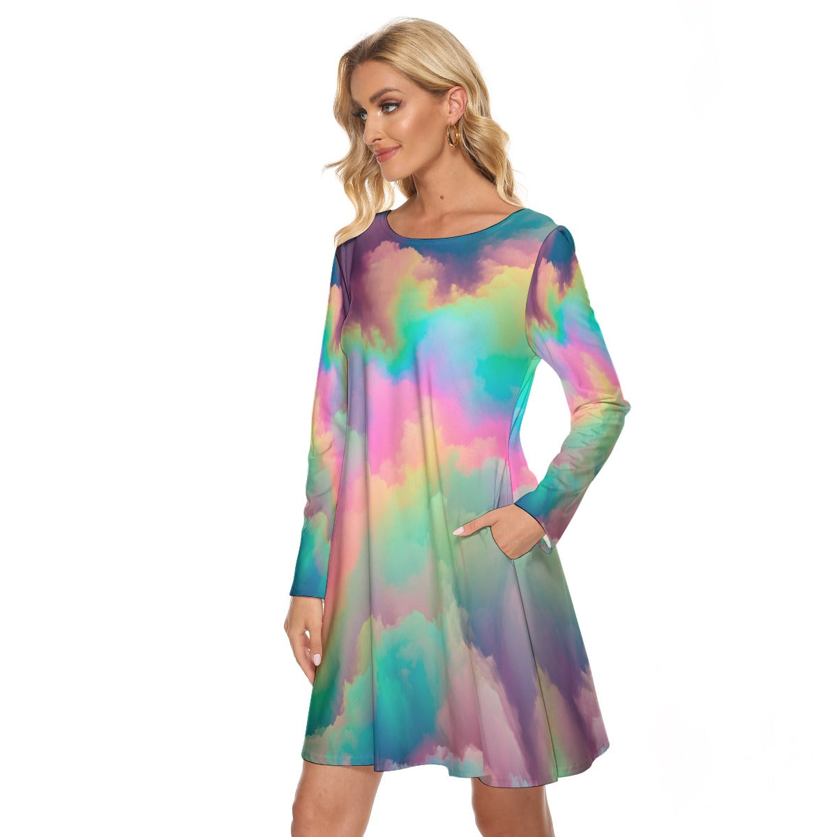 Women's Crew Neck Dress