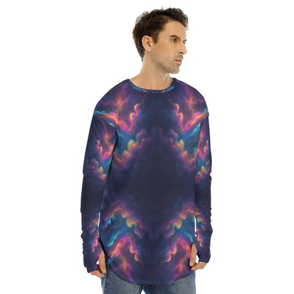 Men's Fingerless Long Sleeve T-shirt