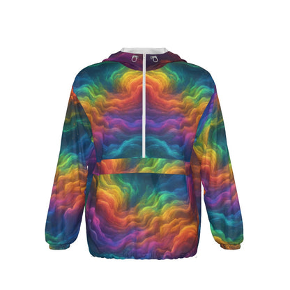 Unisex Pullover Jacket With Zipper Closure