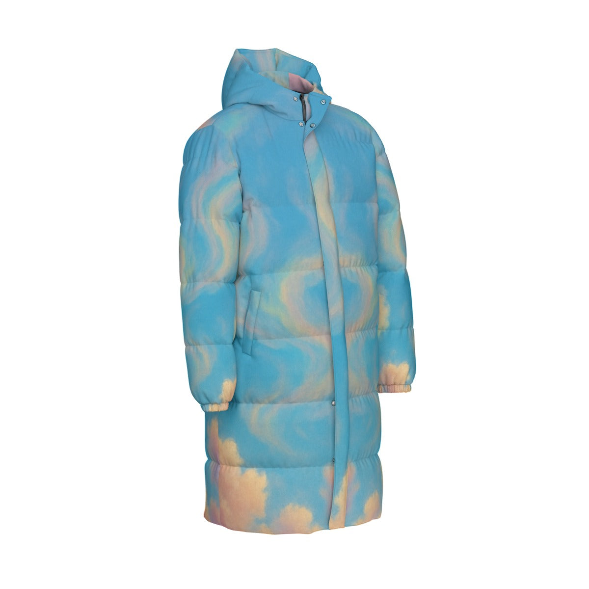 Unisex Long Down Jacket