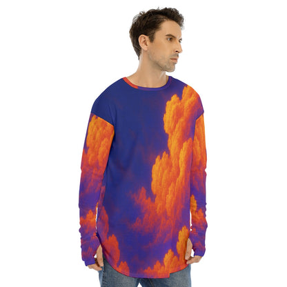 Men's Fingerless Long Sleeve T-shirt
