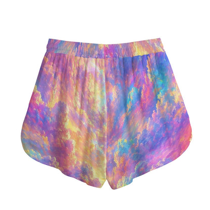 Women's Shorts With Drawstring | Rayon