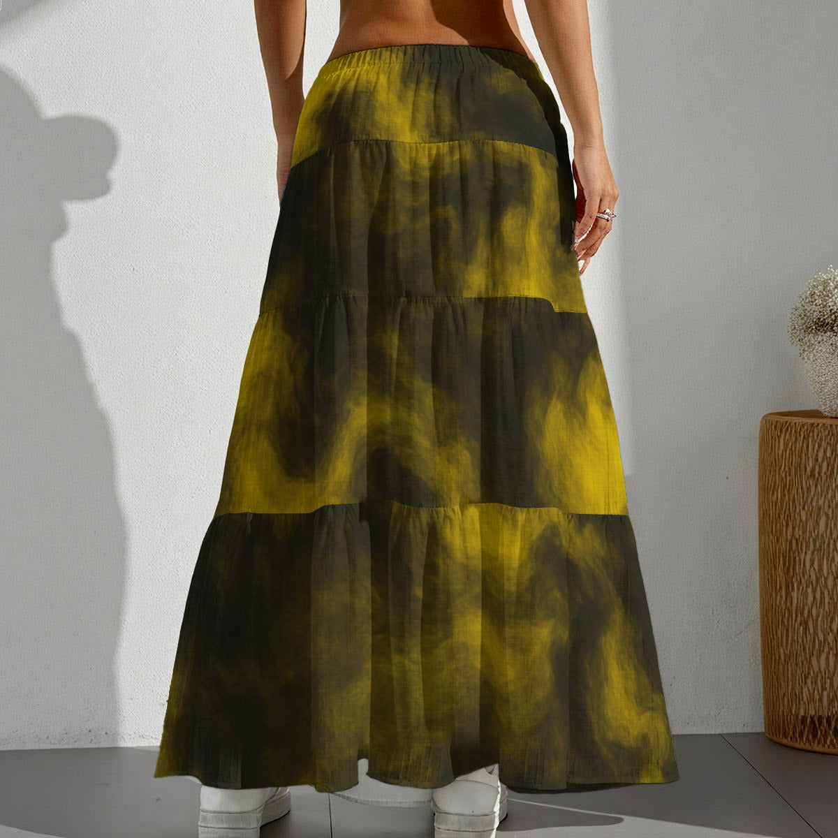 Women's Pleated Long Skirt
