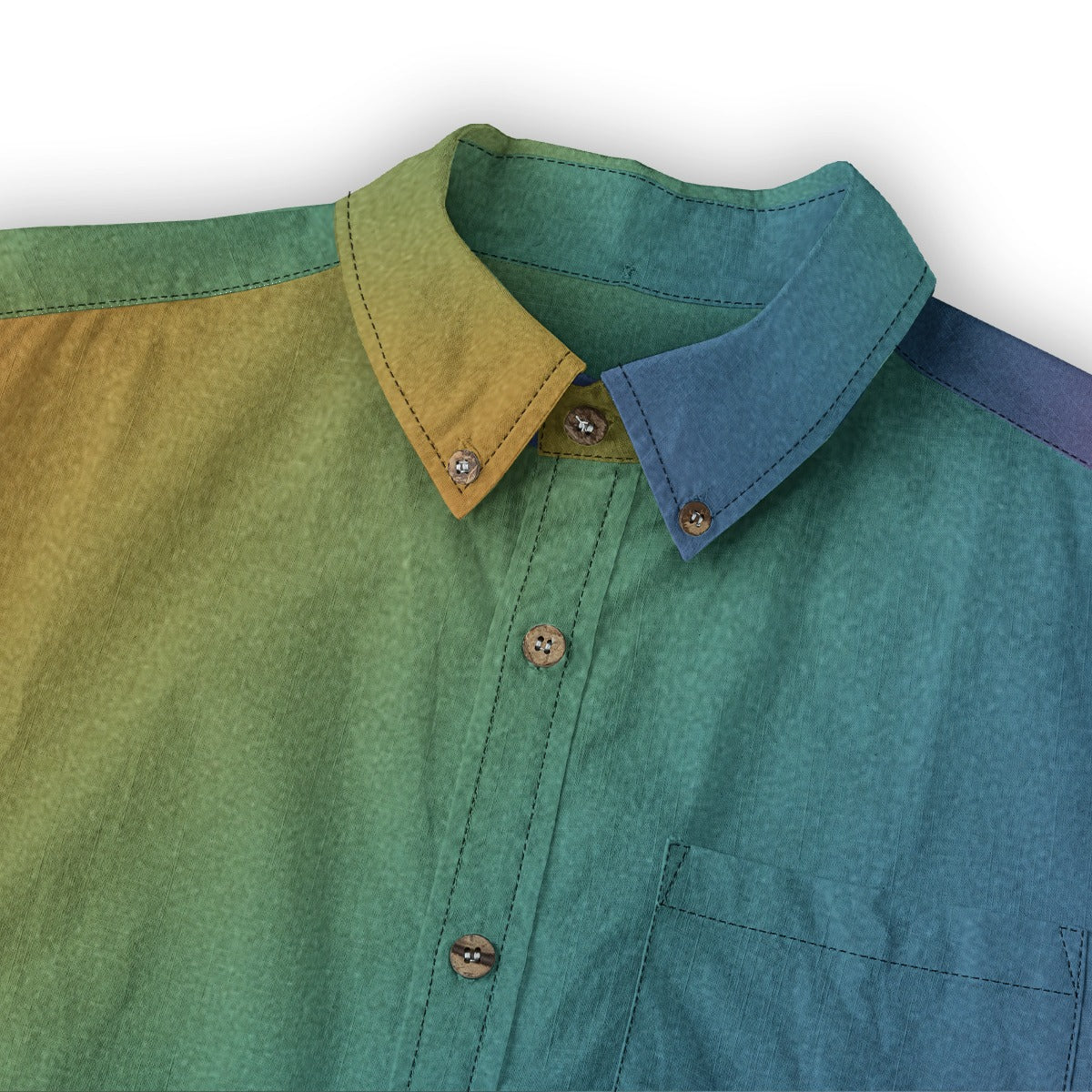 Men's Casual Lapel Long Sleeve Shirt|125GSM Cotton