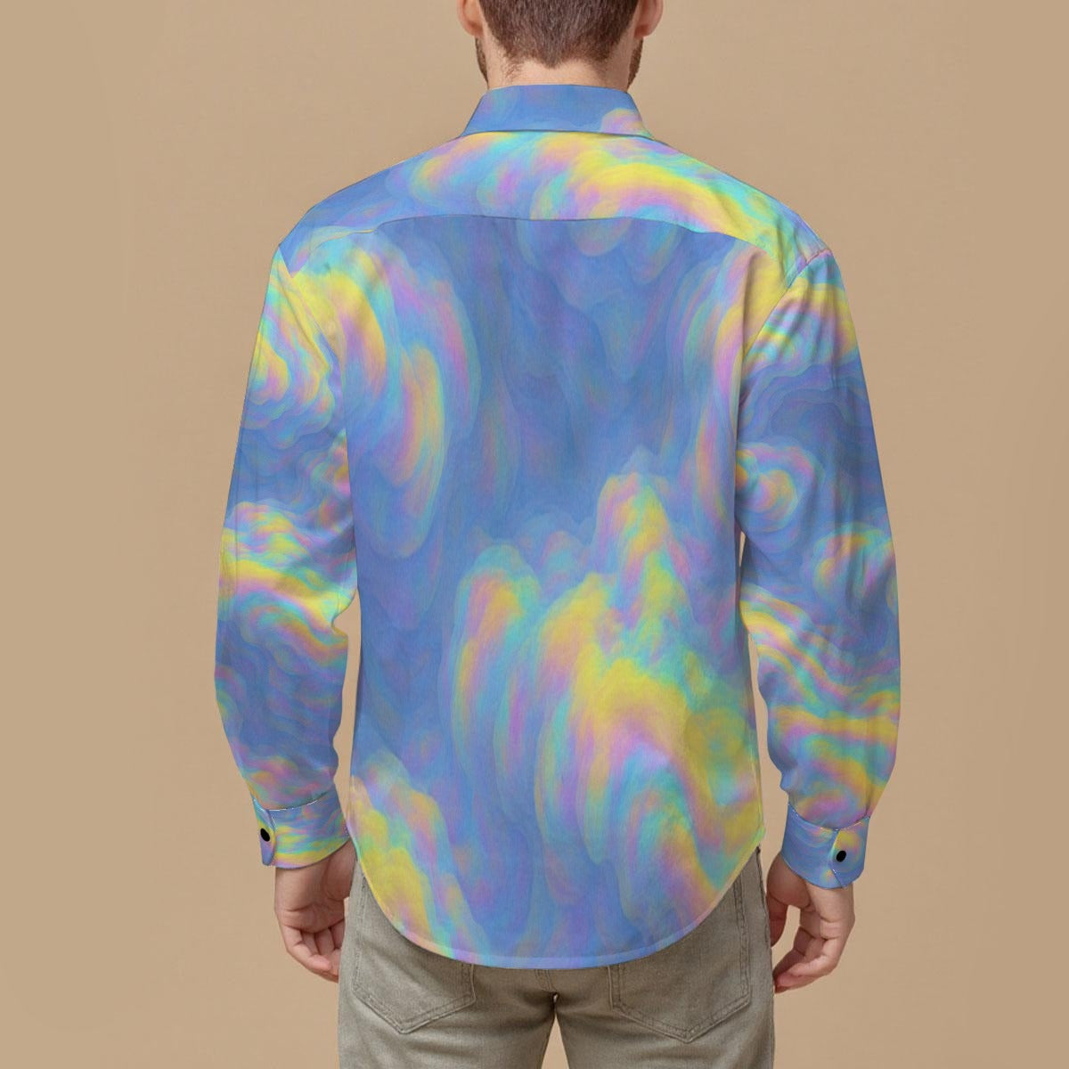 Men's Slim Fit Long Sleeve Shirt