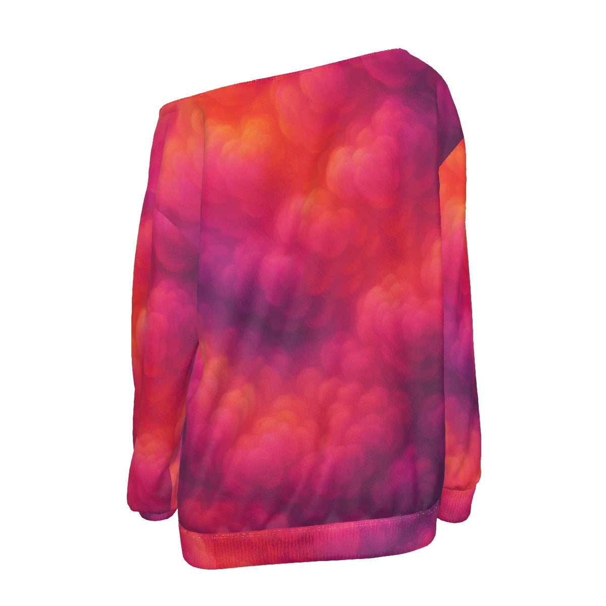 Women's Off-Shoulder Sweatshirt