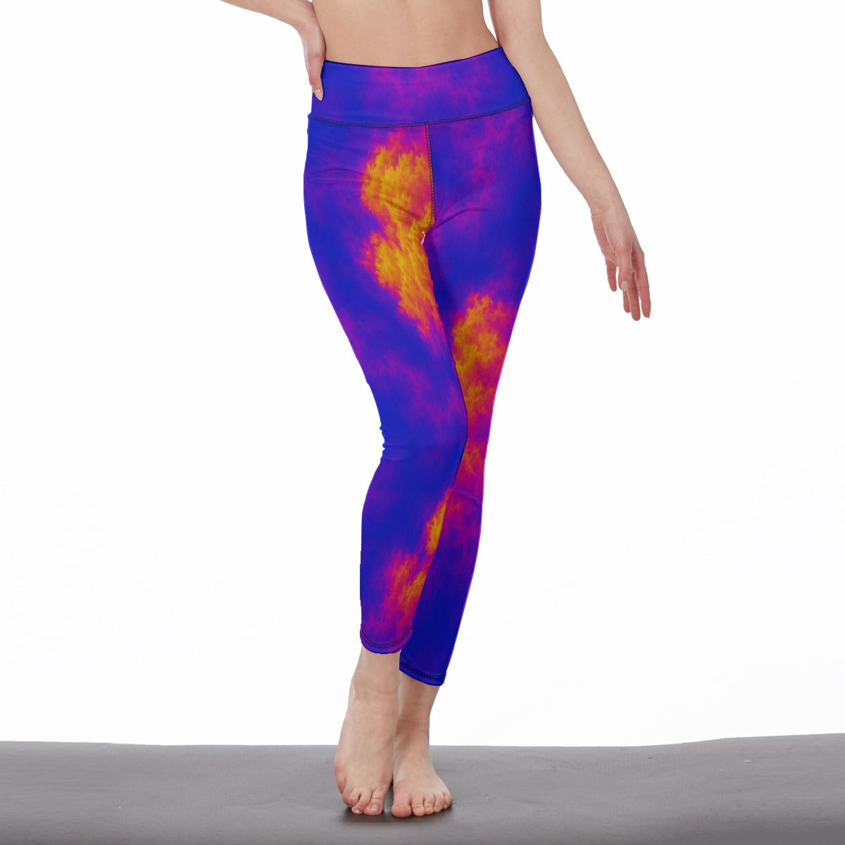 Unisex Women’s High-Waisted Yoga Pants|210GSM