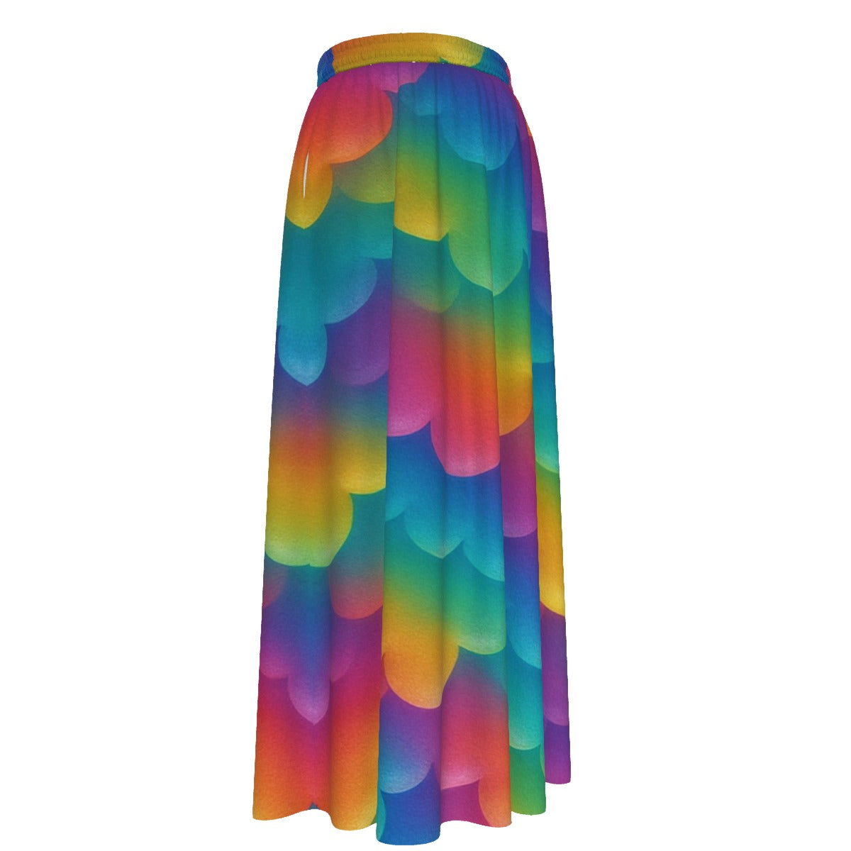 Women's Maxi Chiffon Skirts With Lining