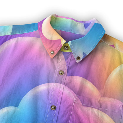 Men's Casual Lapel Long Sleeve Shirt|125GSM Cotton