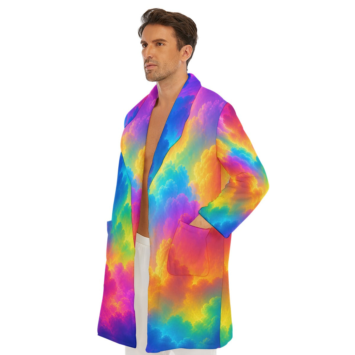Men's Borg Fleece Robe