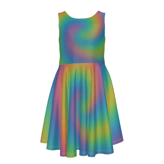 Unisex Kid's Sleeveless Vest Dress