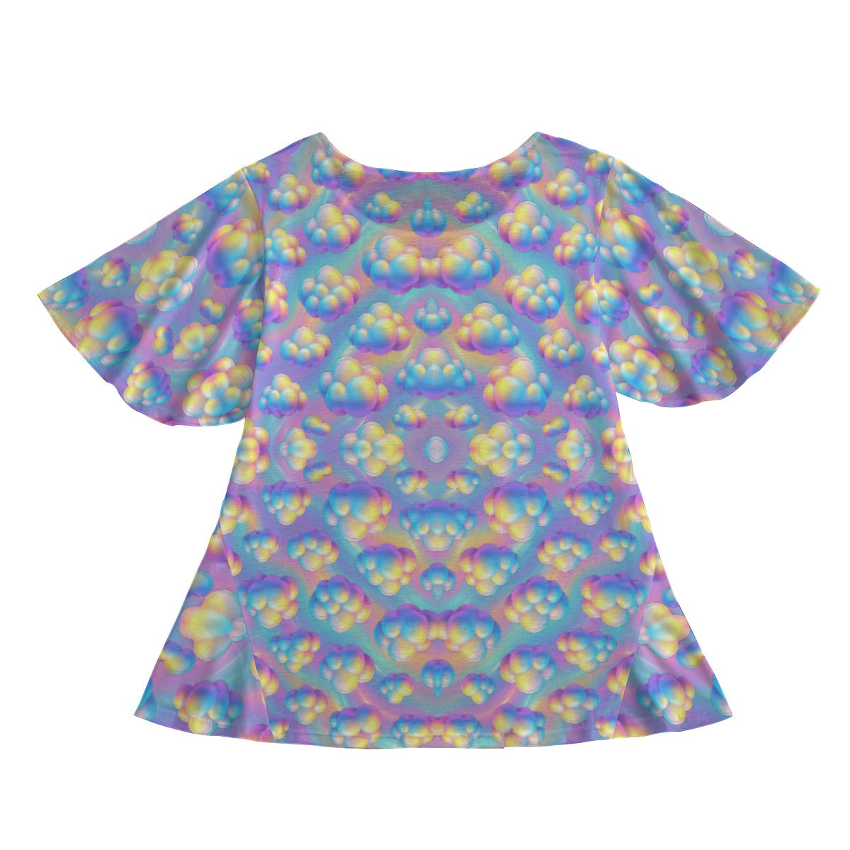 Women's Round Neck T-shirt With Short Sleeve