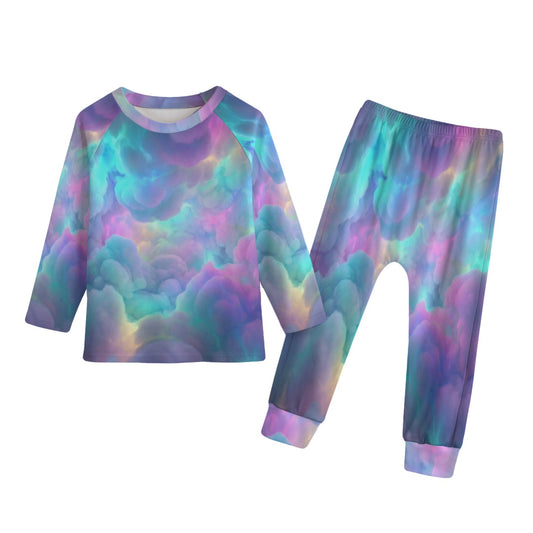 Kid's Knitted Fleece Set