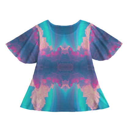Women's Round Neck T-shirt With Short Sleeve