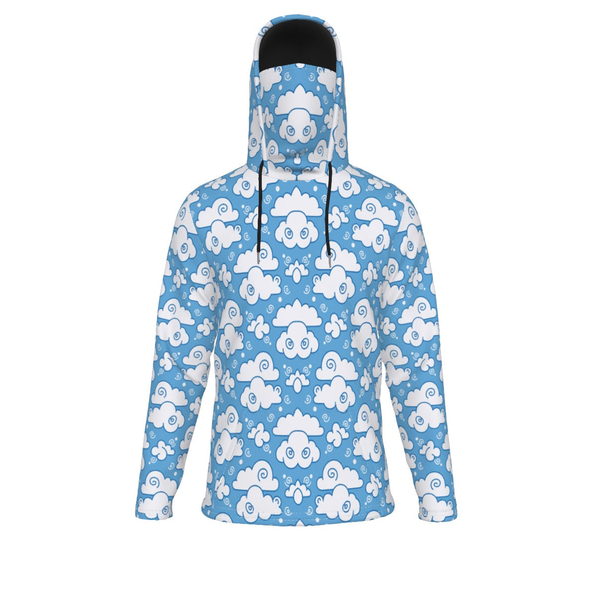 Men's Pullover Hoodie With Mask - view 1
