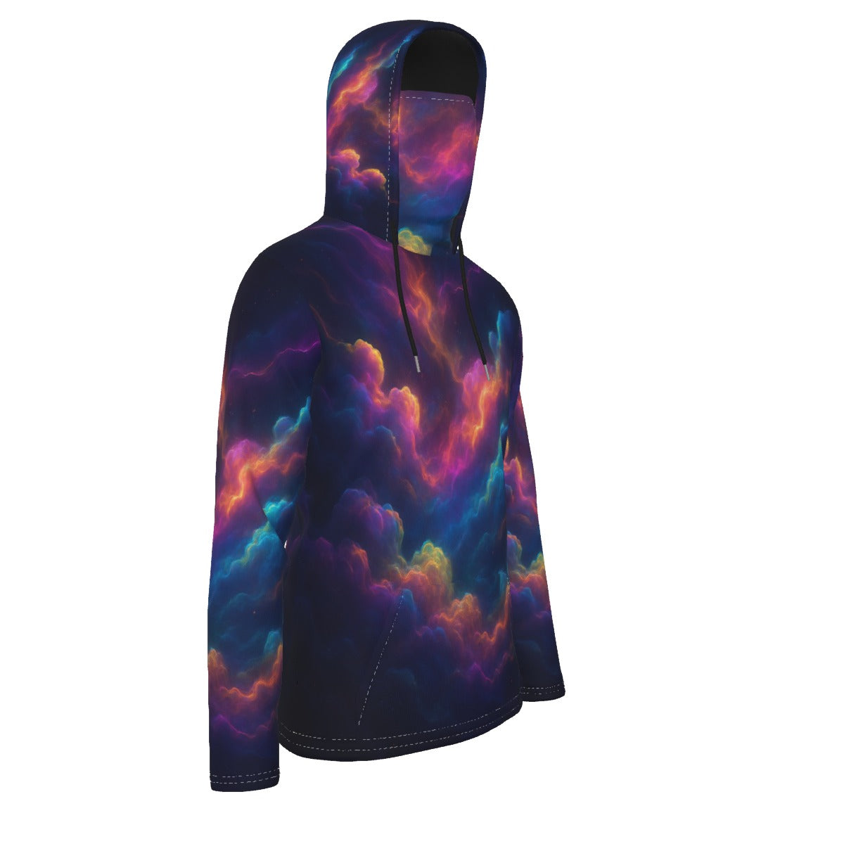 Men's Pullover Hoodie With Mask - view 4