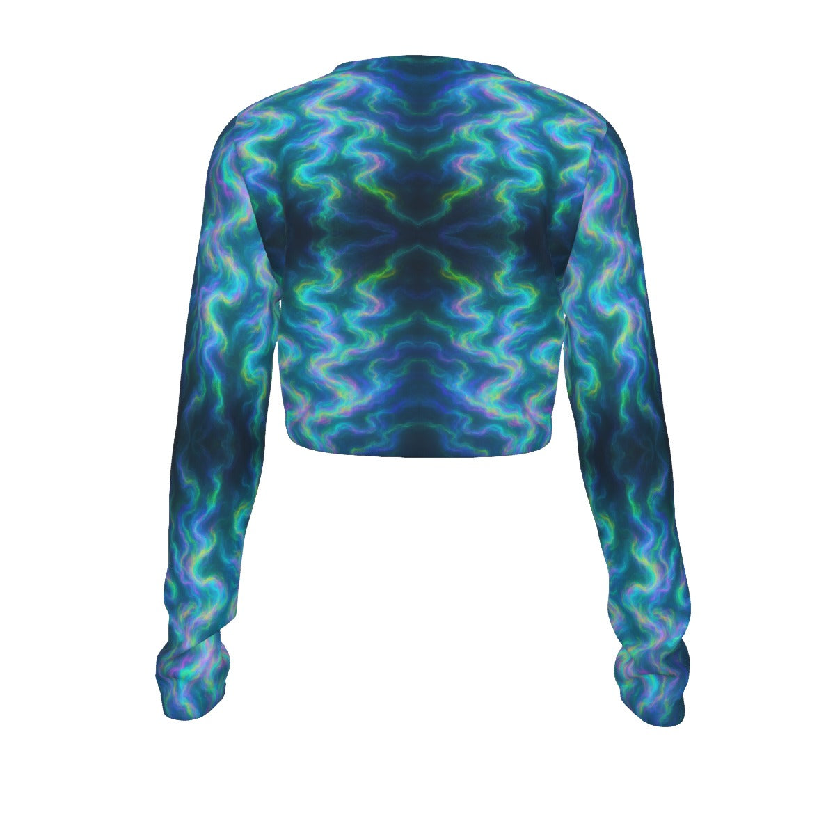 Women's Round Neck Crop Top T-Shirt