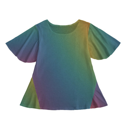 Women's Round Neck T-shirt With Short Sleeve