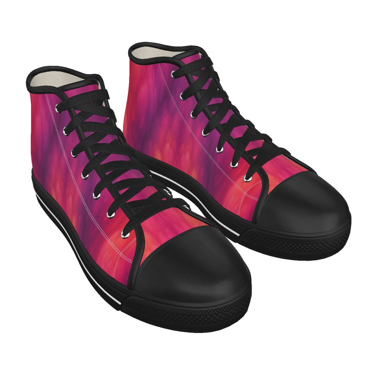 Men's Black Sole Canvas Shoes