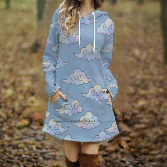 Women's Longline Hoodie Dress