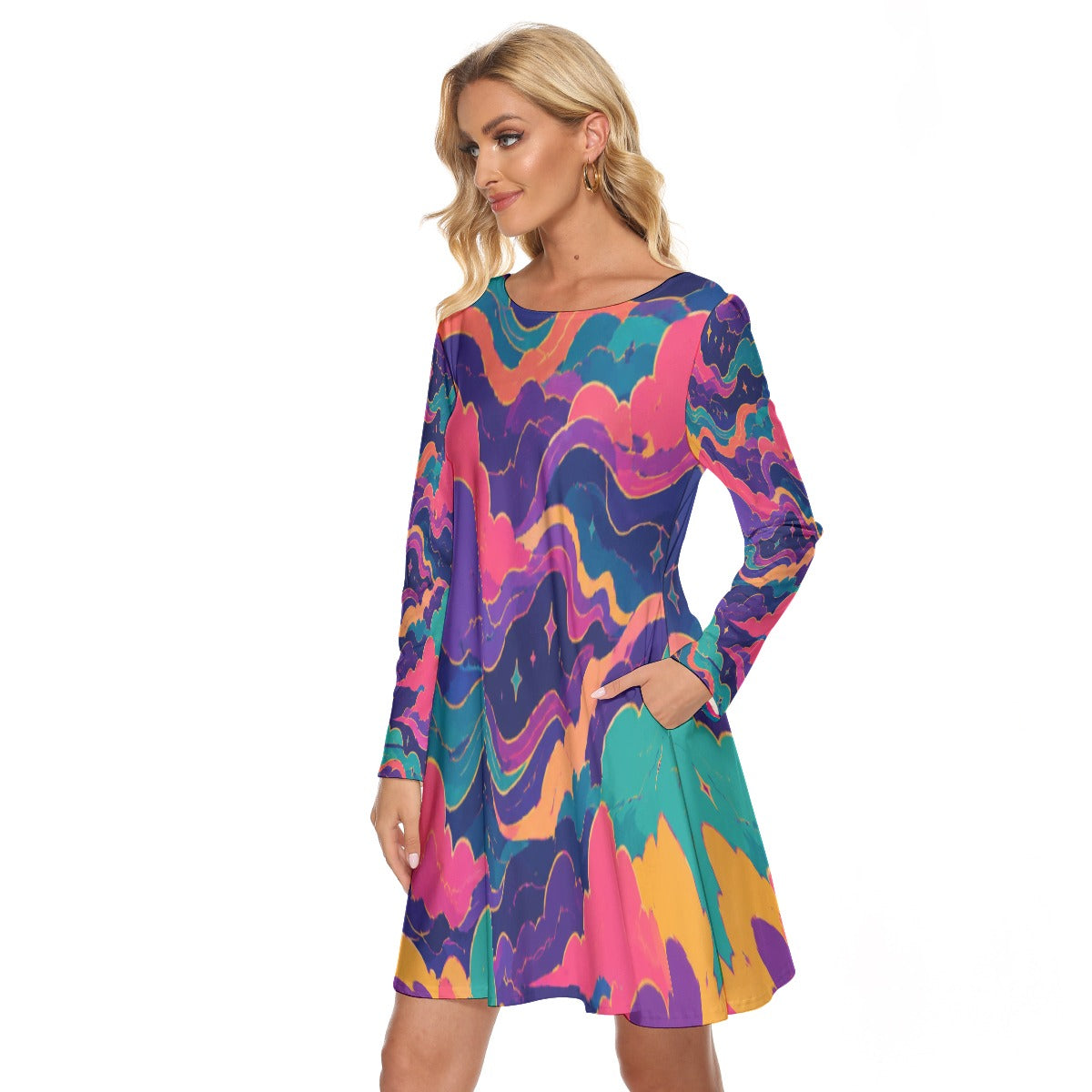 Women's Crew Neck Dress by O’Nimbus – view 3