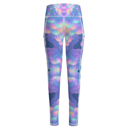 Women's Yoga Leggings With Side Pockets|210GSM