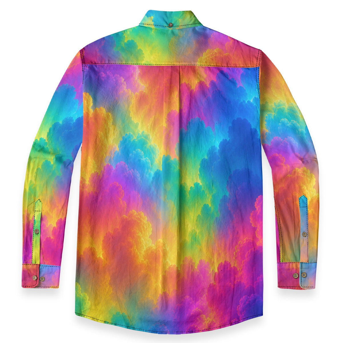 Men's Casual Lapel Long Sleeve Shirt|125GSM Cotton