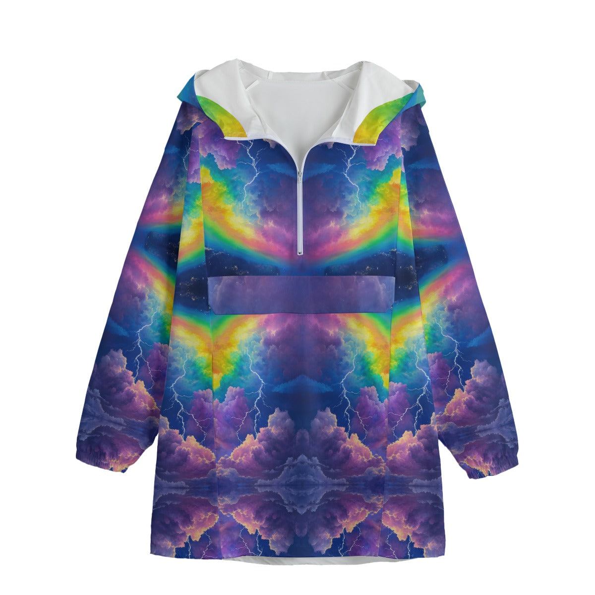 Unisex Windbreaker Long Jacket
