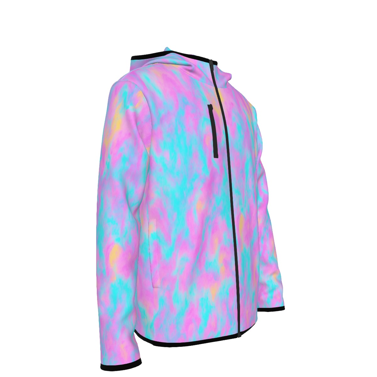 Men's Stylish Hoodie with Thumb Hole Design - view 4