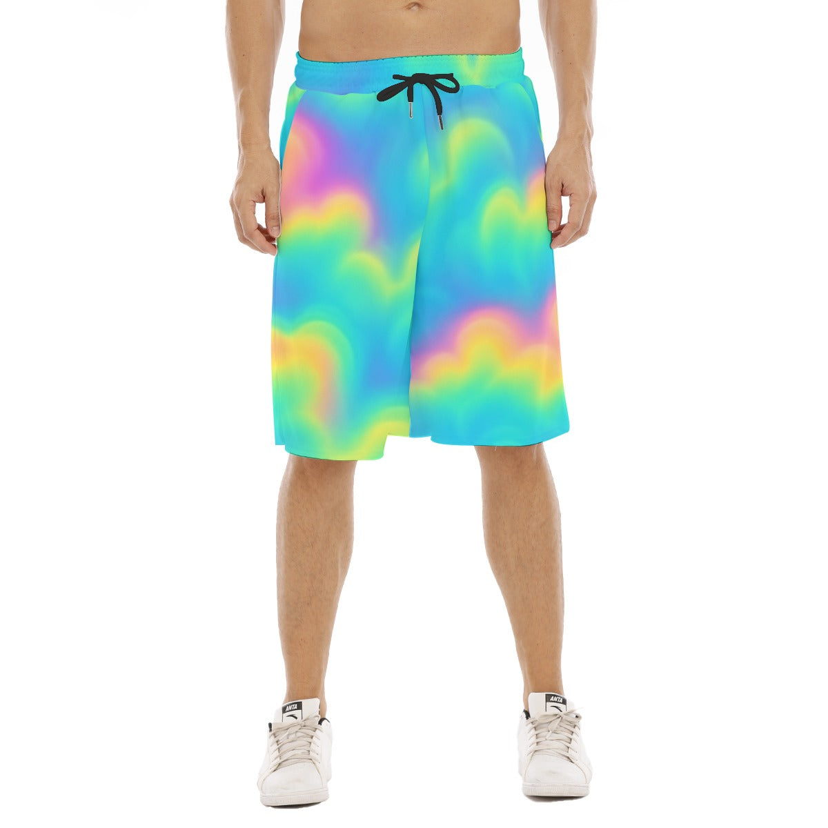 Men's Tether Loose Shorts With Pocket