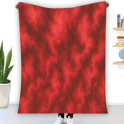 Unisex Single-Side Printing Flannel Blanket