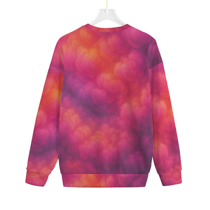 Unisex Drop-shoulder Knitted Fleece Sweater - view 2