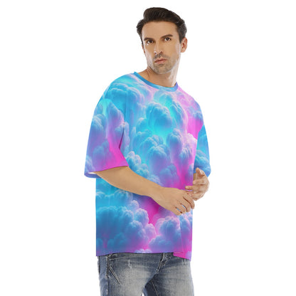 Men's Drop Shoulder T-shirt With Short Sleeve