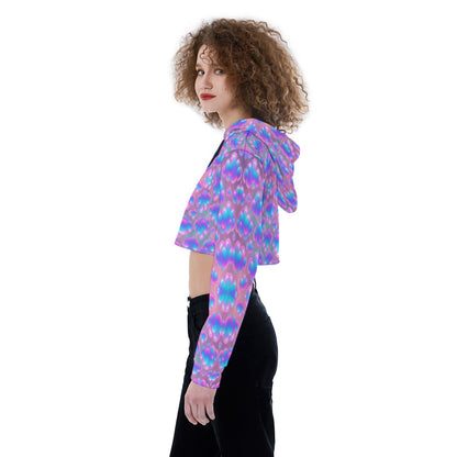 Women's Crop Top Hoodie