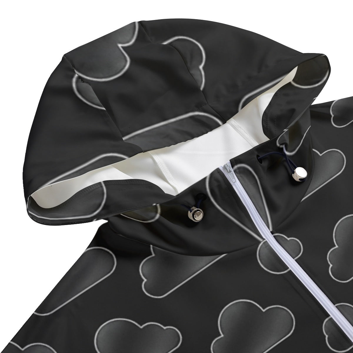 Unisex Pullover Jacket With Zipper Closure