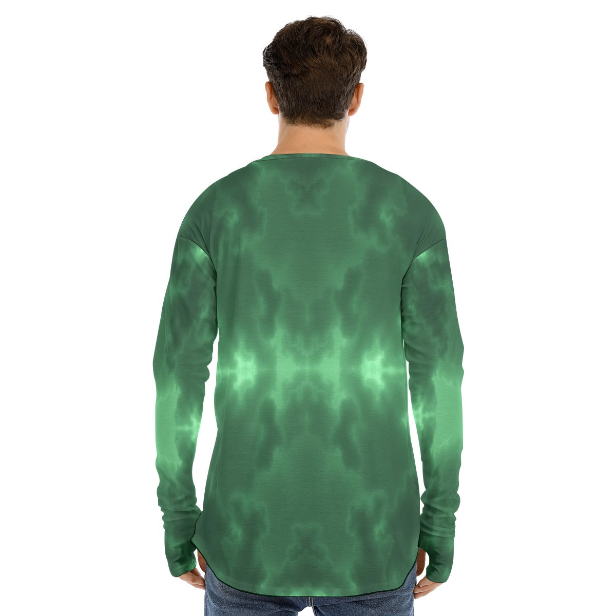 Men's Fingerless Long Sleeve T-shirt